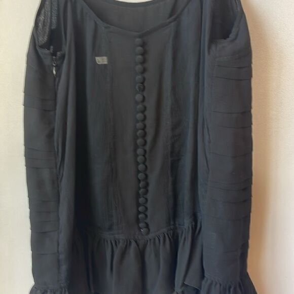 Vera Wang Silk Sheer Lavender Label Tank Top Size 4 - Picture 4 of 11